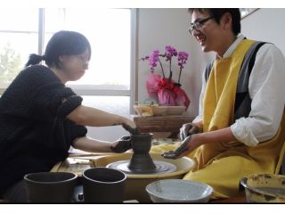 陶芸体験が初めての方やお子様でも、マンツーマンでご指導致しますので、思い描いた作品が制作できます!