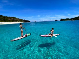 座間味島を遊び尽くそう!SUP&シュノーケリング