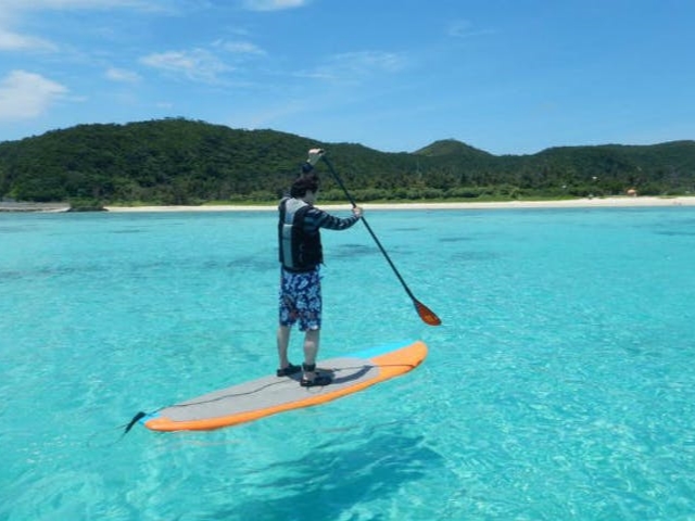 沖縄・座間味・SUP】《ファミリー限定》SUPのみ2時間コース☆写真撮影