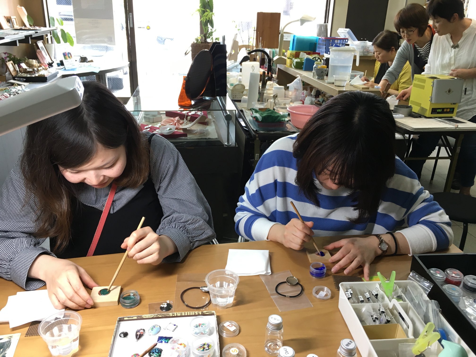 【七宝焼き 90～120分体験コース】 講師が丁寧にお教えします♪~個性豊かなオ...