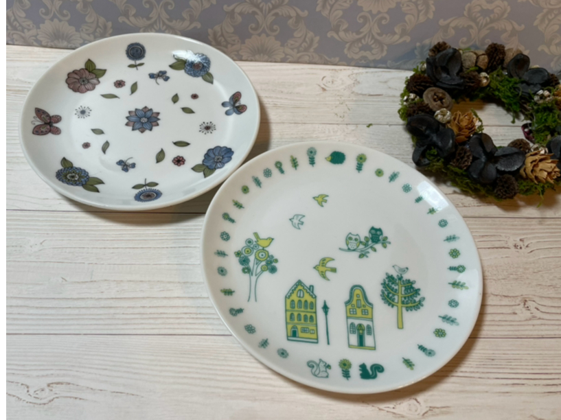 お好きな転写紙を選んで頂き、プレートを創っていただきます。