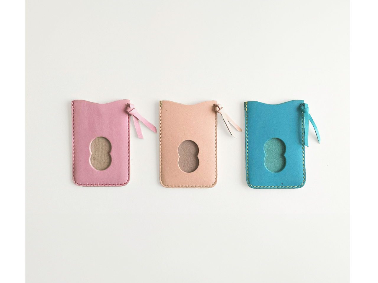 【カラフルな牛革でパスケースを作ろう!】 初心者様♪大歓迎♪1名~OK