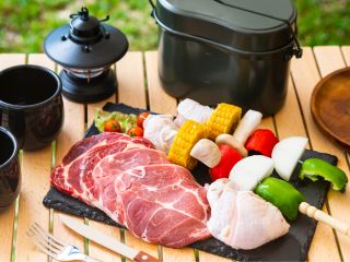 美しいビーチを目の前にBBQ付き手ぶらキャンプ♪