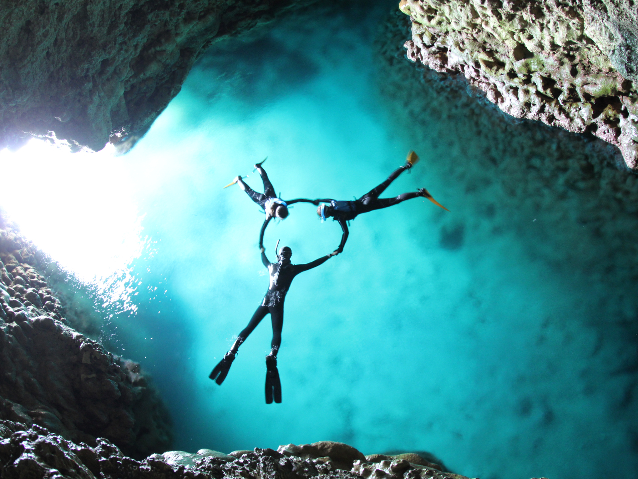 自然の光とは思えないほど神秘的☆