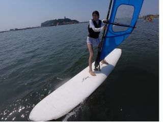 江ノ島一望出来る海でマリンスポーツ!