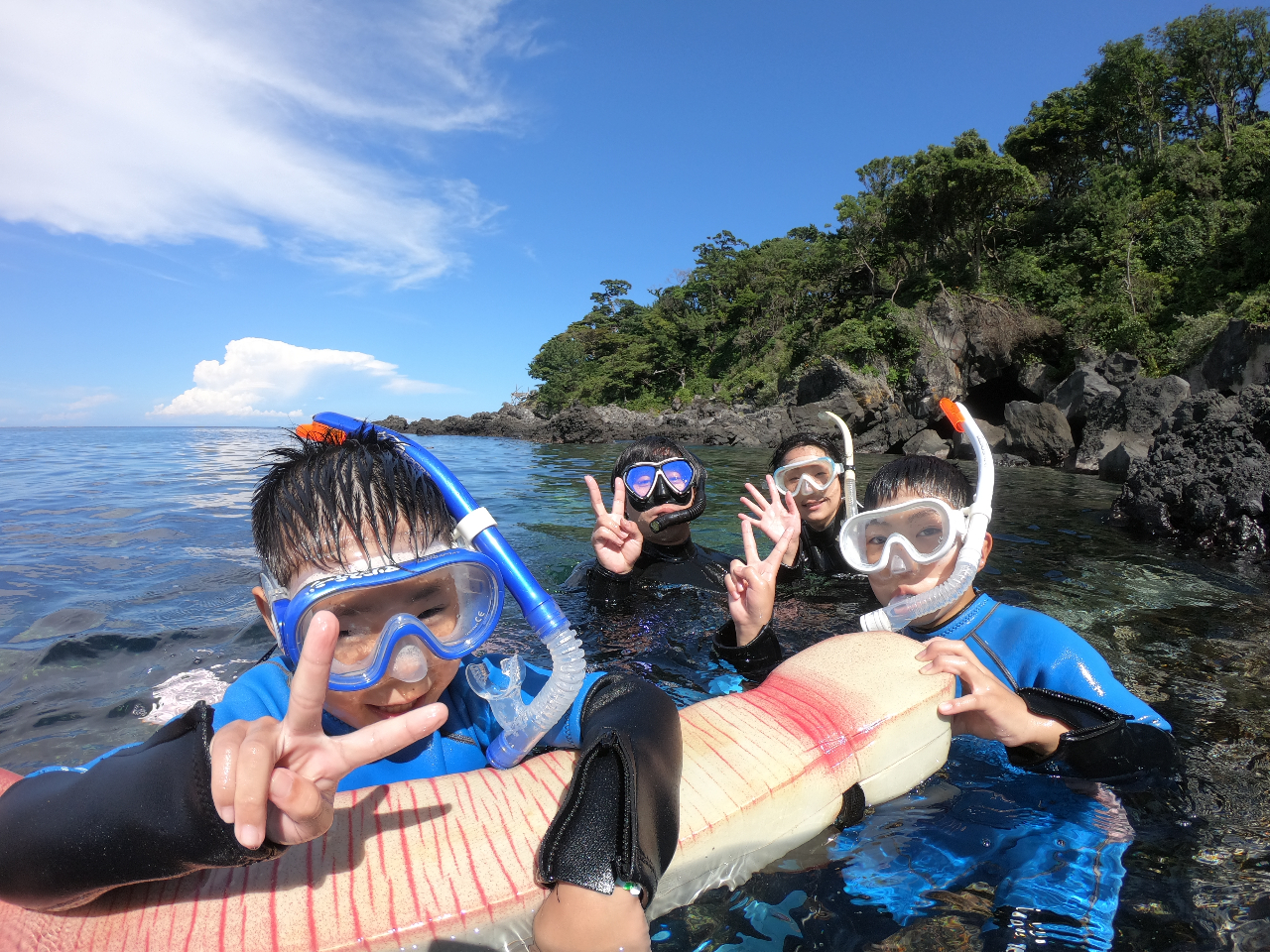 【グループパック】4名様以上で絶対お得!【伊豆高原】お魚と対面♪シュノーケリング