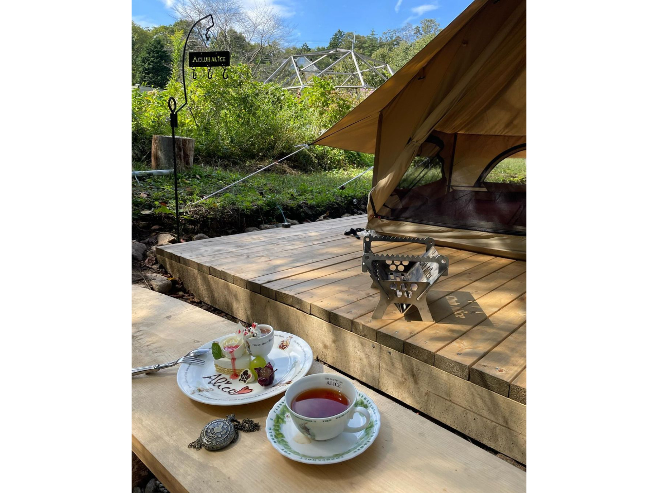 公式HPよりご宿泊などのご予約も受け付け中です! https://clubalice-camp.com/