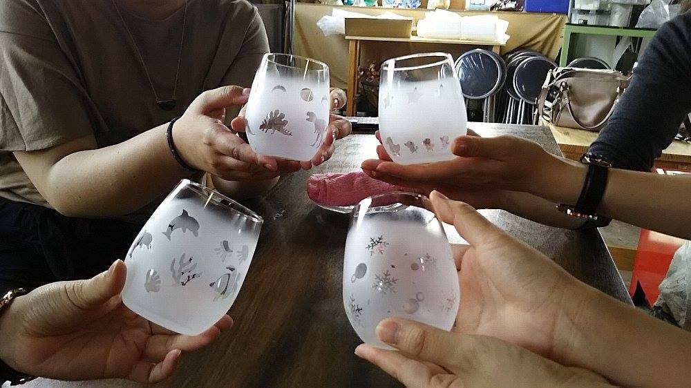 みんなそれぞれのマイグラス。