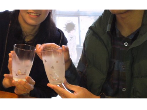 カップルさんも上手にできました。