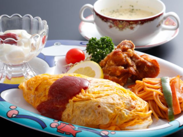 子供プレート(オムライス&からあげ)