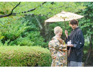 金沢 和装着付け 撮影セット 兼六園とひがし茶屋街にてプロによる婚礼写真 フォトウェディング写真撮影 Contact Scene じゃらん遊び体験