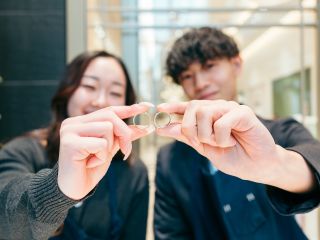 \ペアリング手作り体験でおふたりの思い出に♪/