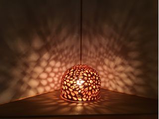 フルーツの香りが癒されるランタン作りです。