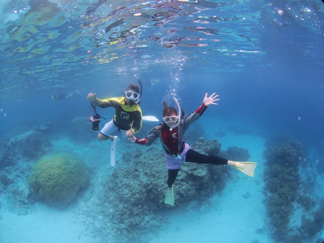 慣れてくれば、こんなポーズもお手の物