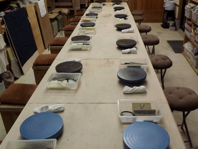 14名様の手びねりコースをセッティング☆皆様のお越しをお待ちしております♪