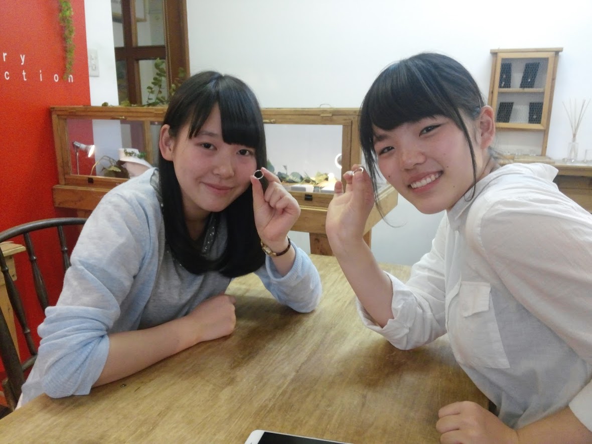 仲良しのお友達でお揃いのアイテム