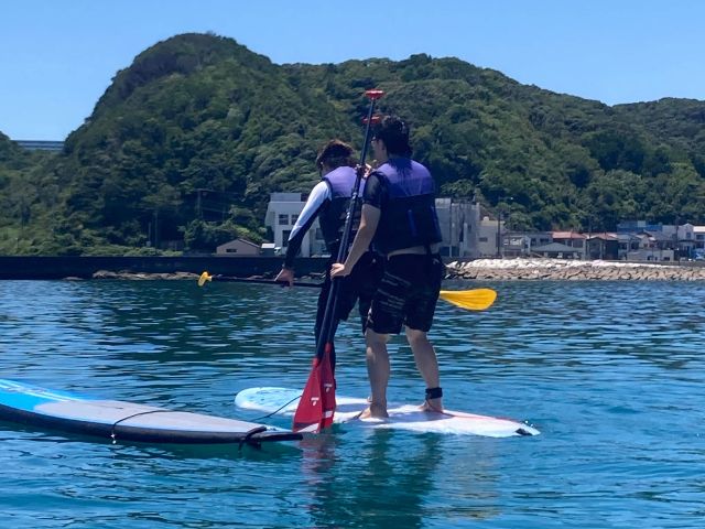 初めての方でも安心!海の上をお散歩! 透明度抜群です!