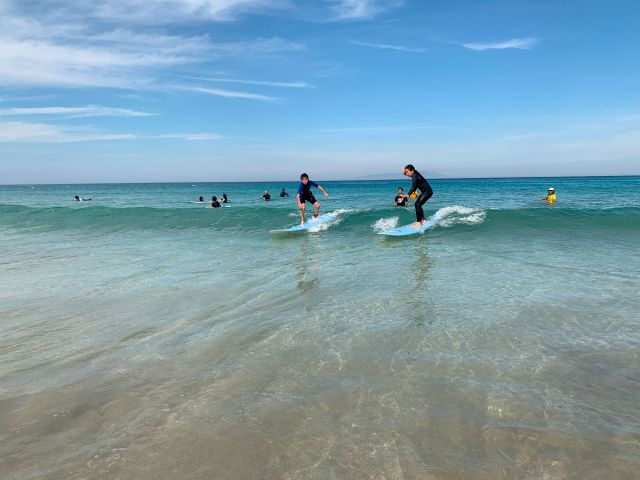綺麗な海でテイクオフ!最高に気持ちいい!!