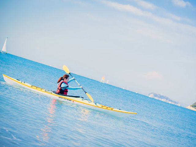 穏やかな逗子海岸で「海の散歩」からはじめましょう。
