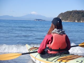 冬の季節は空気が澄んでいて、富士山や江ノ島がみえることも!