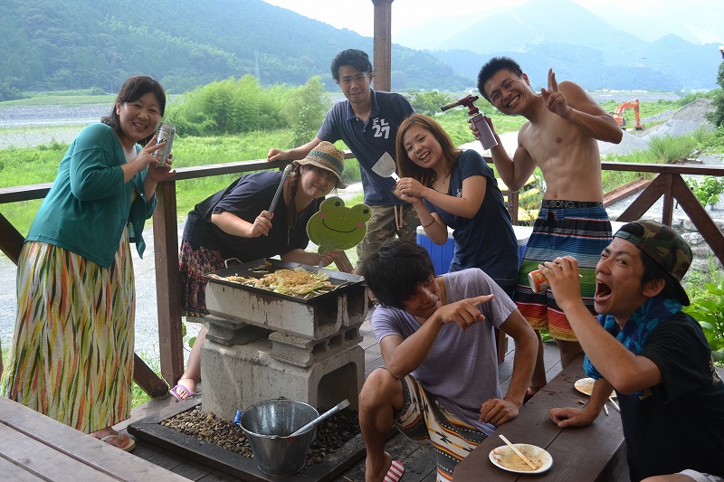 �F��ȂŁABBQ!�ō��Ɋy�������ԁA���t�e�B���O�̌�ɂ������ł����[�H