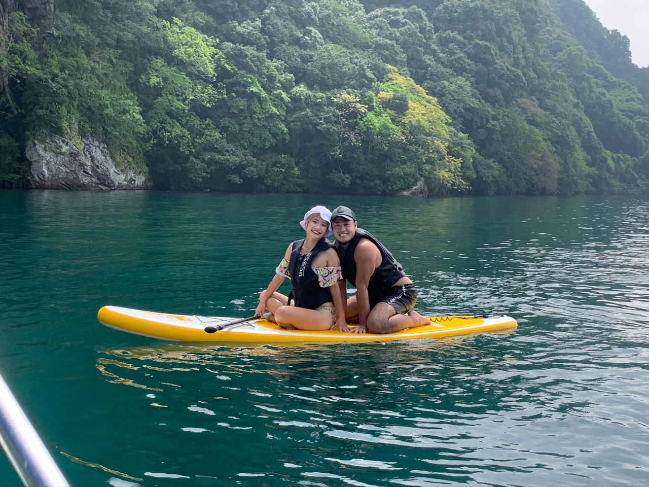 カップルさんも仲良くsup体験(^O^)/