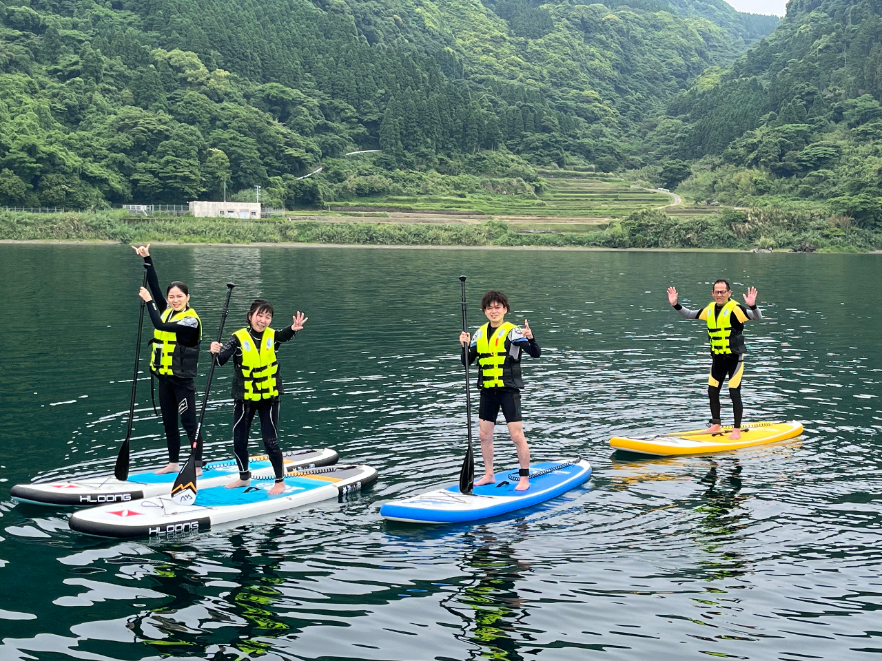 パワースポットでsup体験