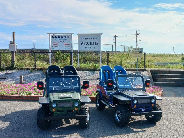 最南端の駅、西大山駅(^_^)v