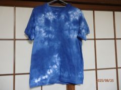 ものを使わず、手で作った模様
