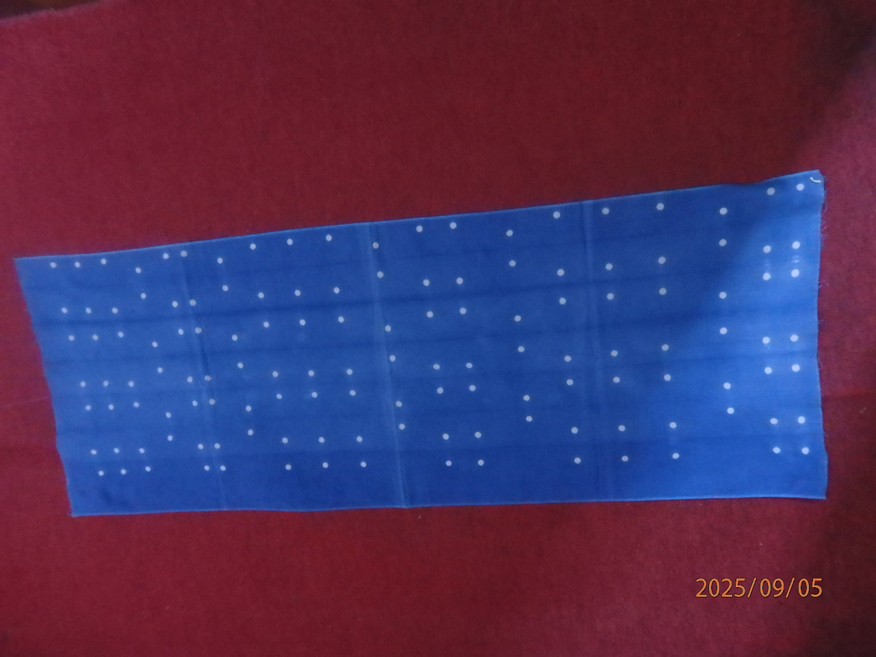 洗濯バサミで作った模様