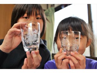 自分だけのオリジナルグラスが作れるよ♪