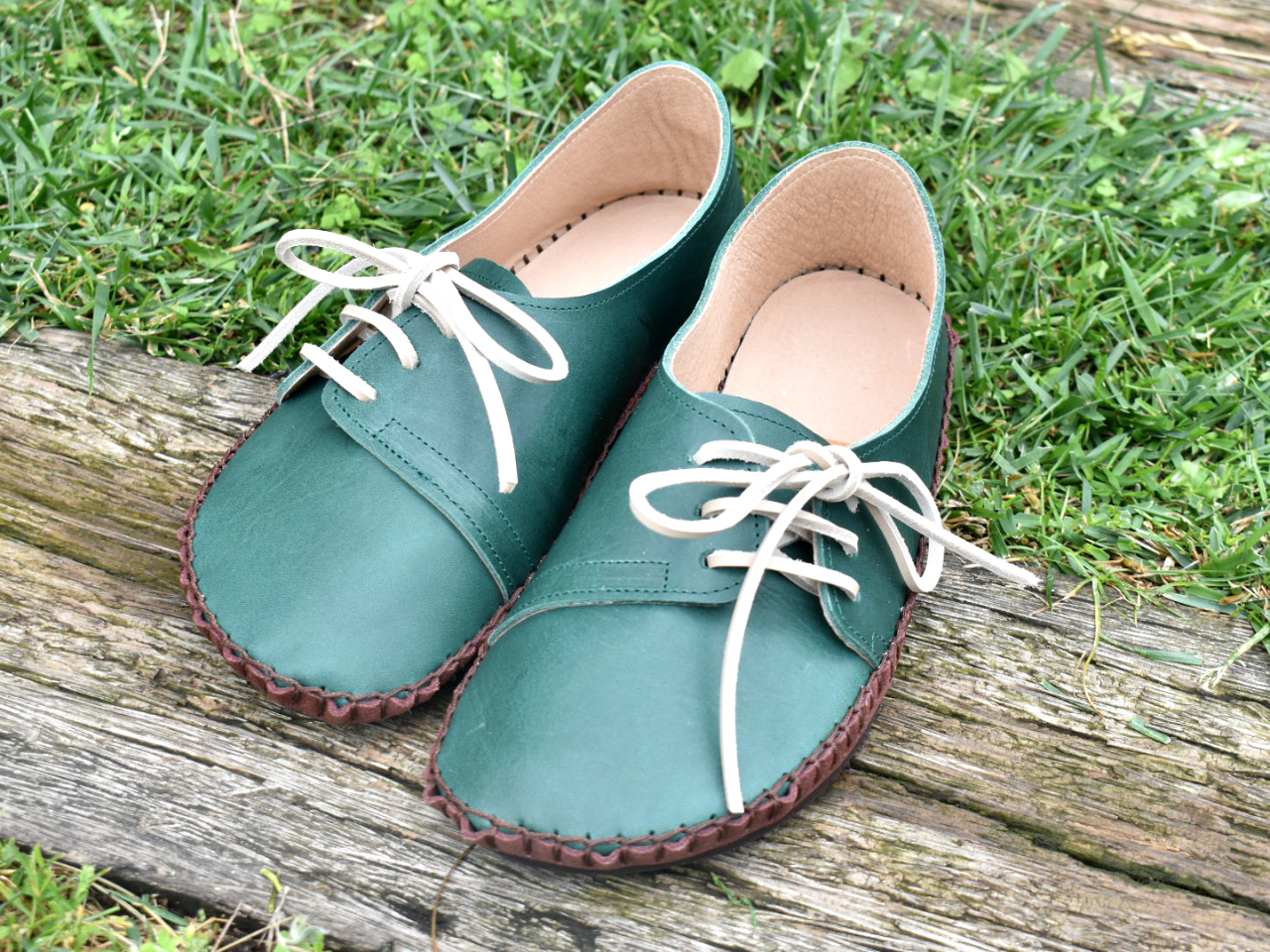 履き心地◎】手縫いのヨコひも靴作り体験！！ オーガニックレザー/関口