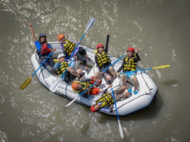 アムスハウス&フレンズの特徴カラフルボート!