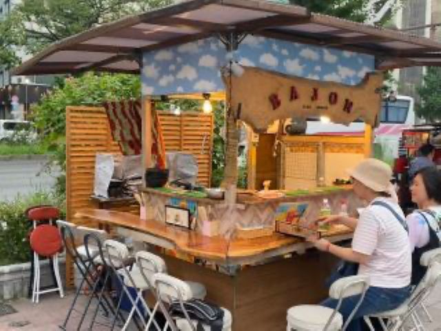 天神 日銀福岡支店前 多国籍屋台 El Bajon(エルバホン)