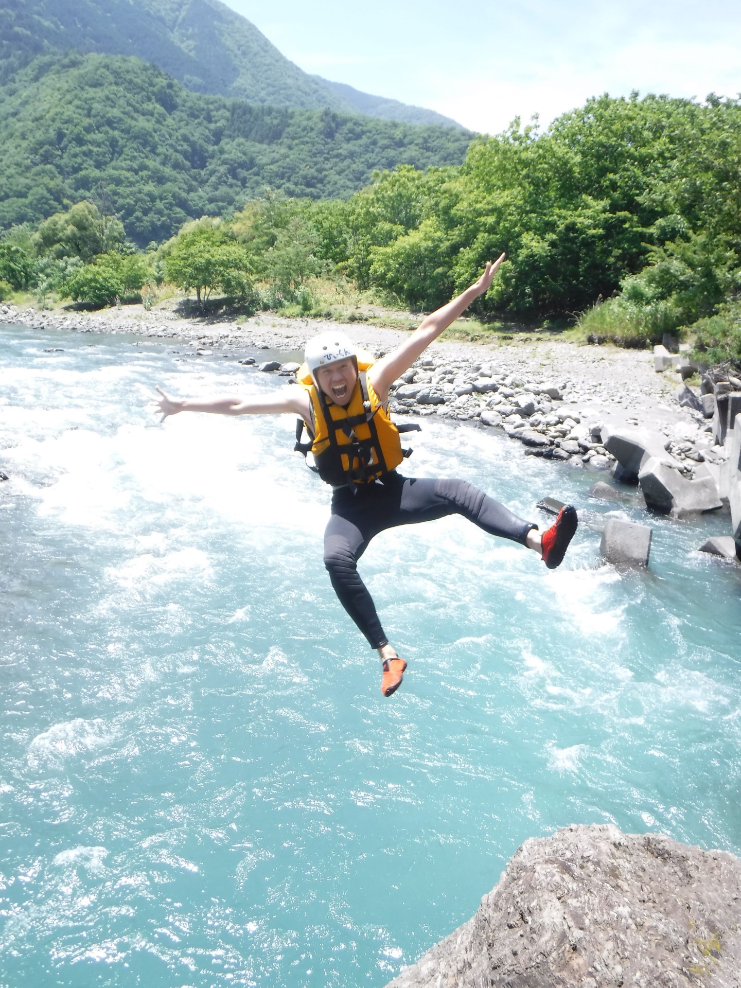 ジャンプにも挑戦!