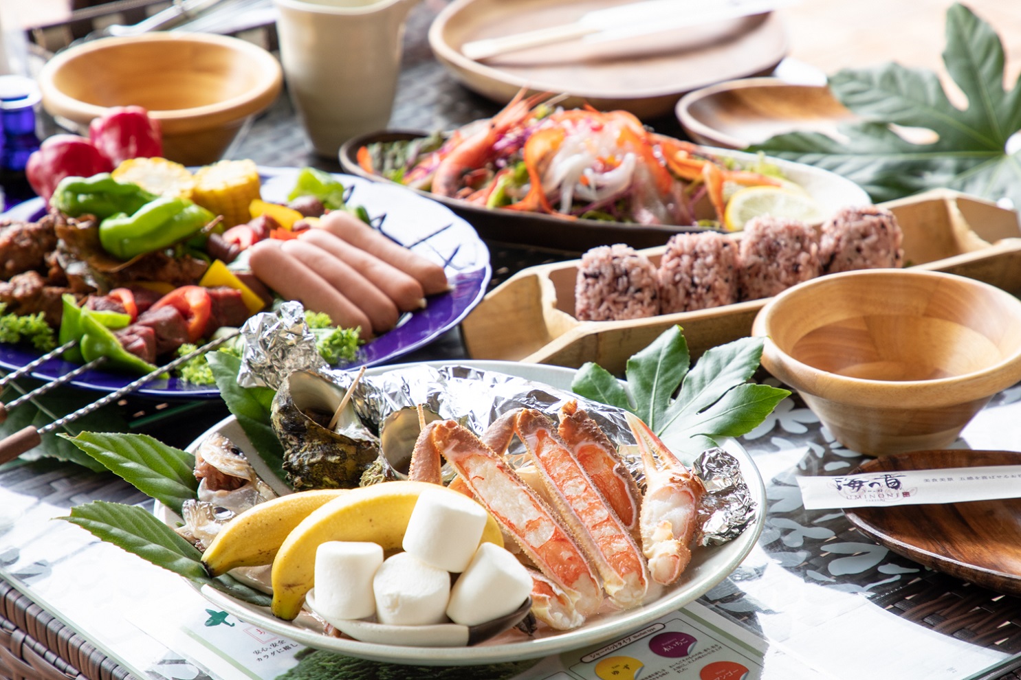 海をエンジョイするにはやっぱりBBQ！