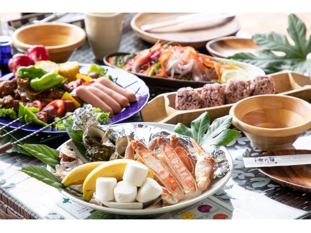 海をエンジョイするにはやっぱりBBQ!