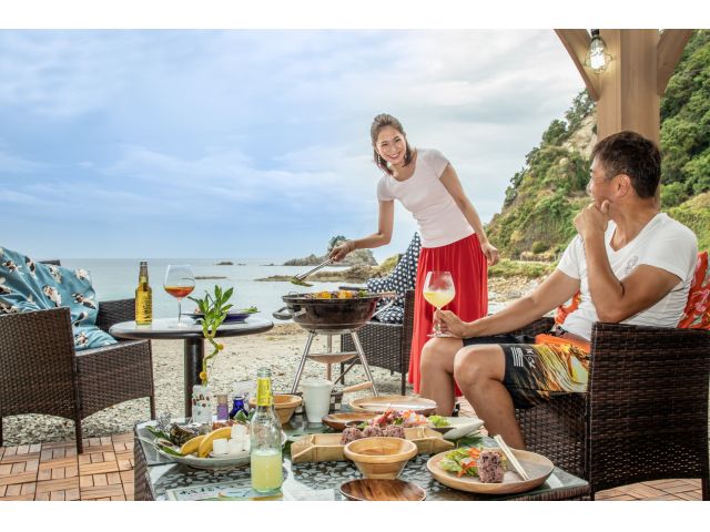 火おこしや片付けはスタッフがやるので楽ちん♪