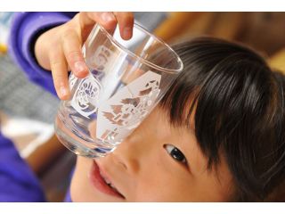 世界でたったひとつのグラス♪