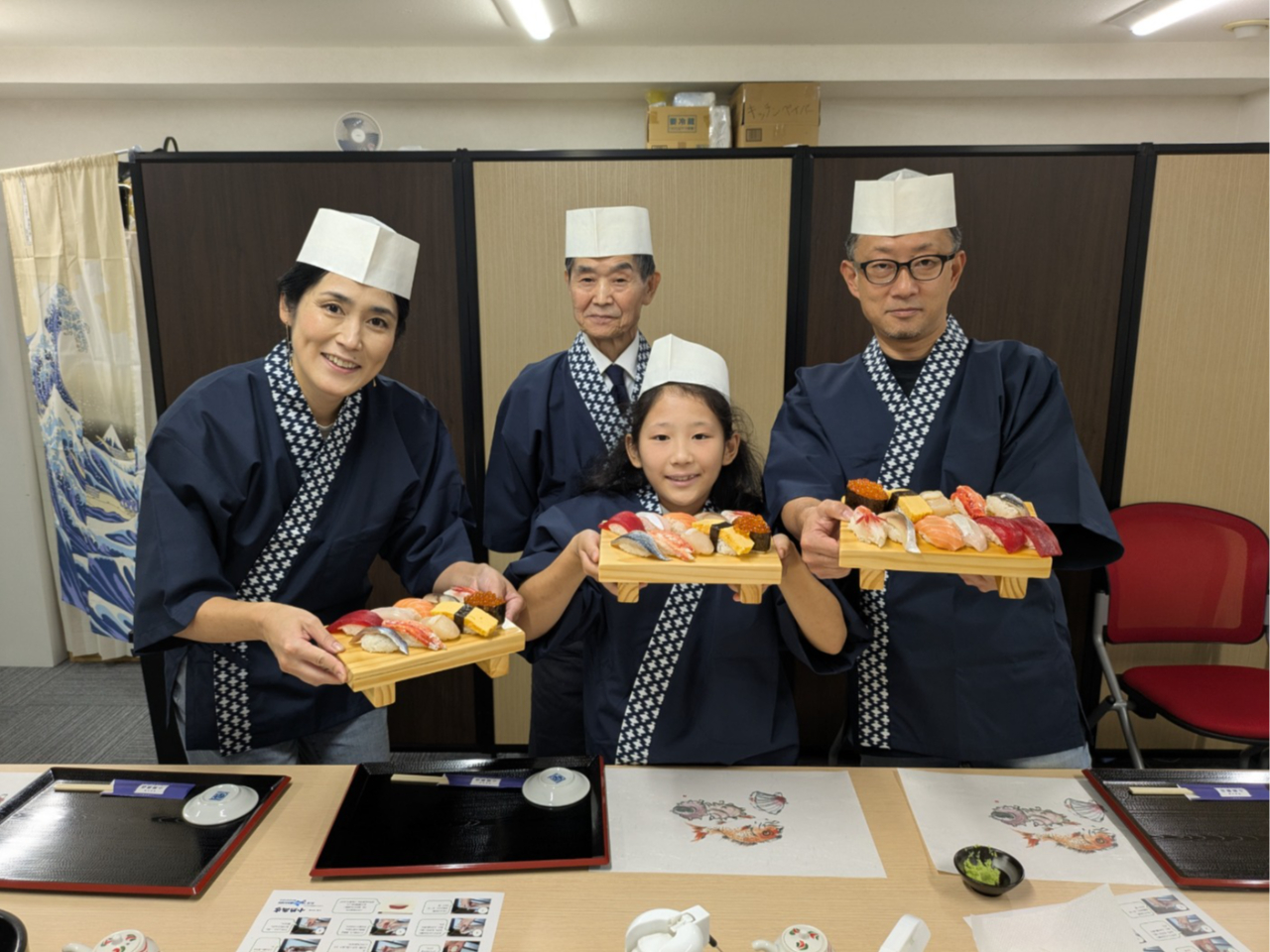 【札幌市内】握り寿司体験で日本文化の思い出づくり!