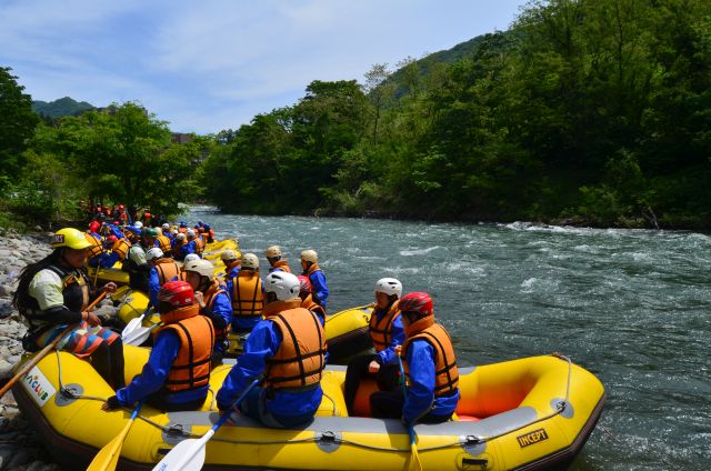 スタート前にしっかりと安全説明をするので、初めての方でも安心にご参加できます!