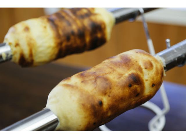 バウムクーヘン完成♪