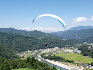 スカイスポーツ公園でのフライト風景