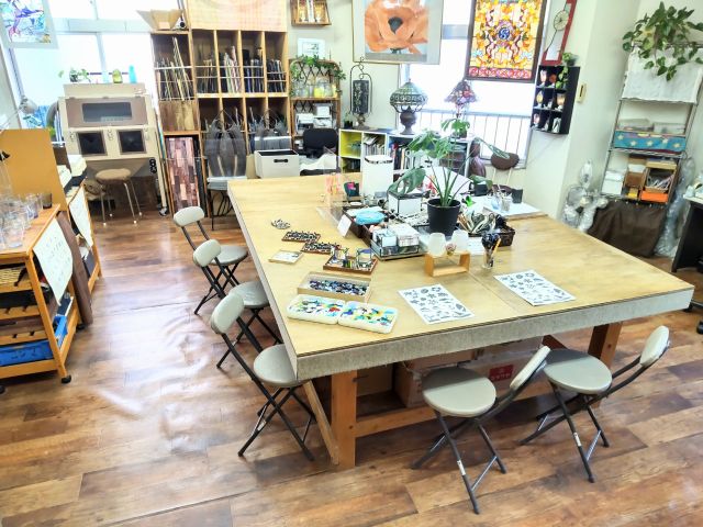 工房は店舗の2階となります!