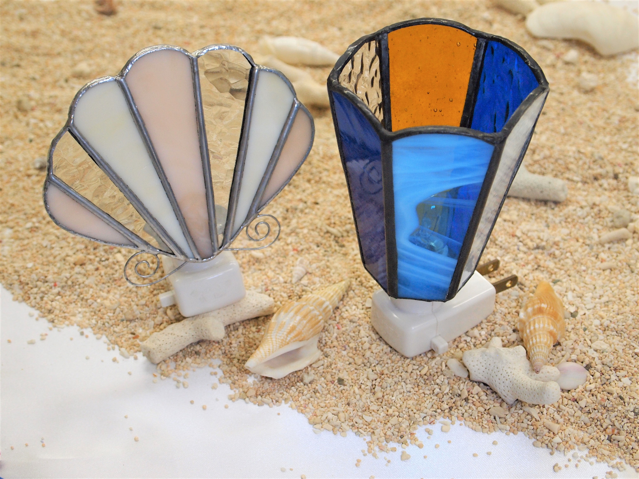 足元を照らす素敵なフットランプも作れます!(¥5.900)