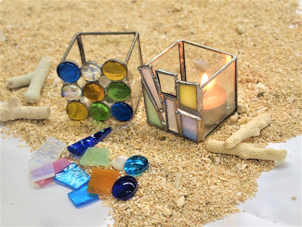 お部屋のインテリアに可愛いキャンドルBOXはいかがですか?(¥4.500)