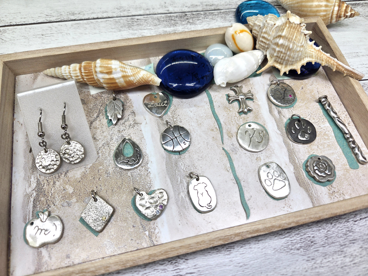 熱海☆99.9％純銀粘土でシルバーリング＆アクセサリー体験】いちからの