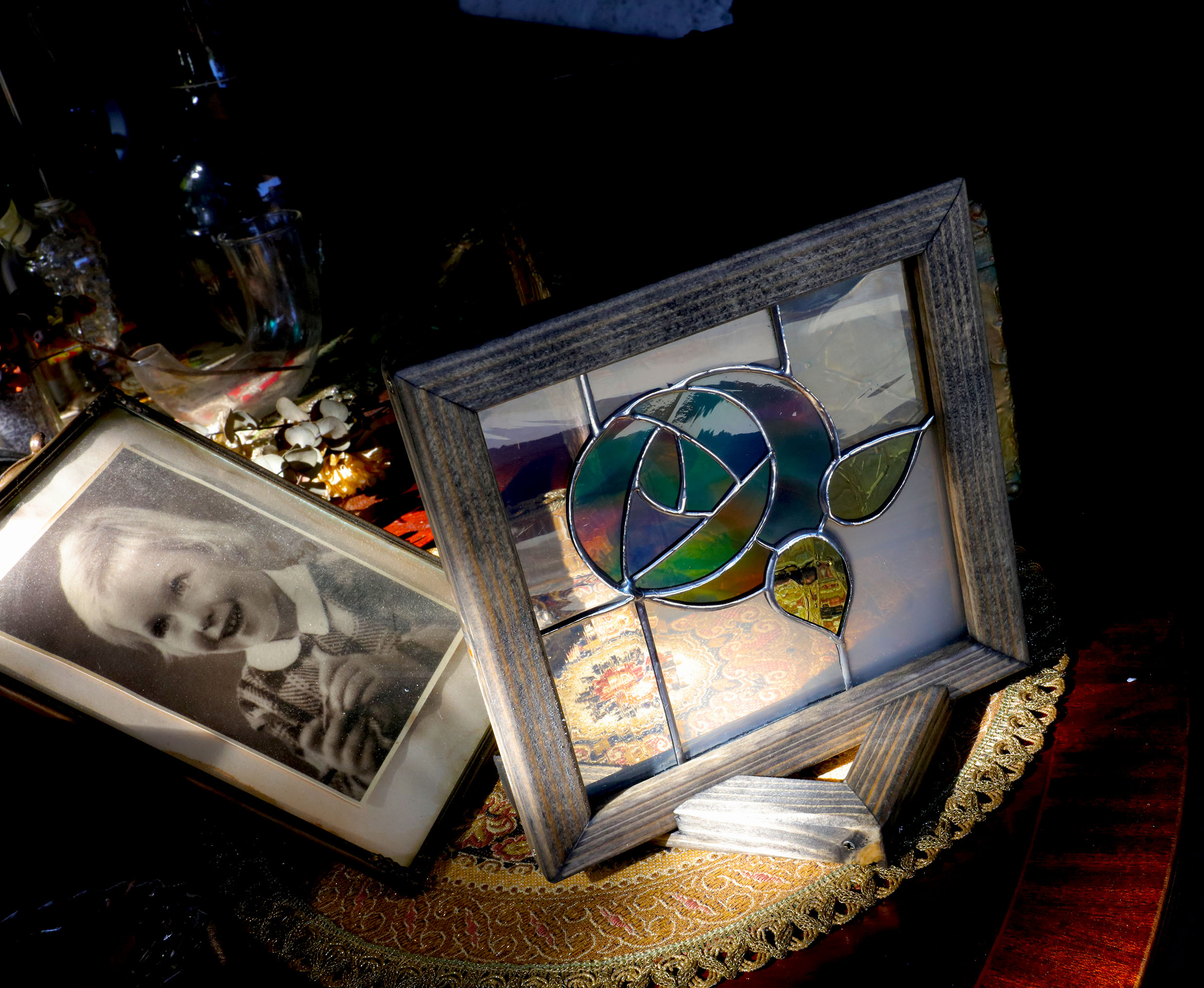 国内では当工房のみのオーダーアンティークガラス体験制作