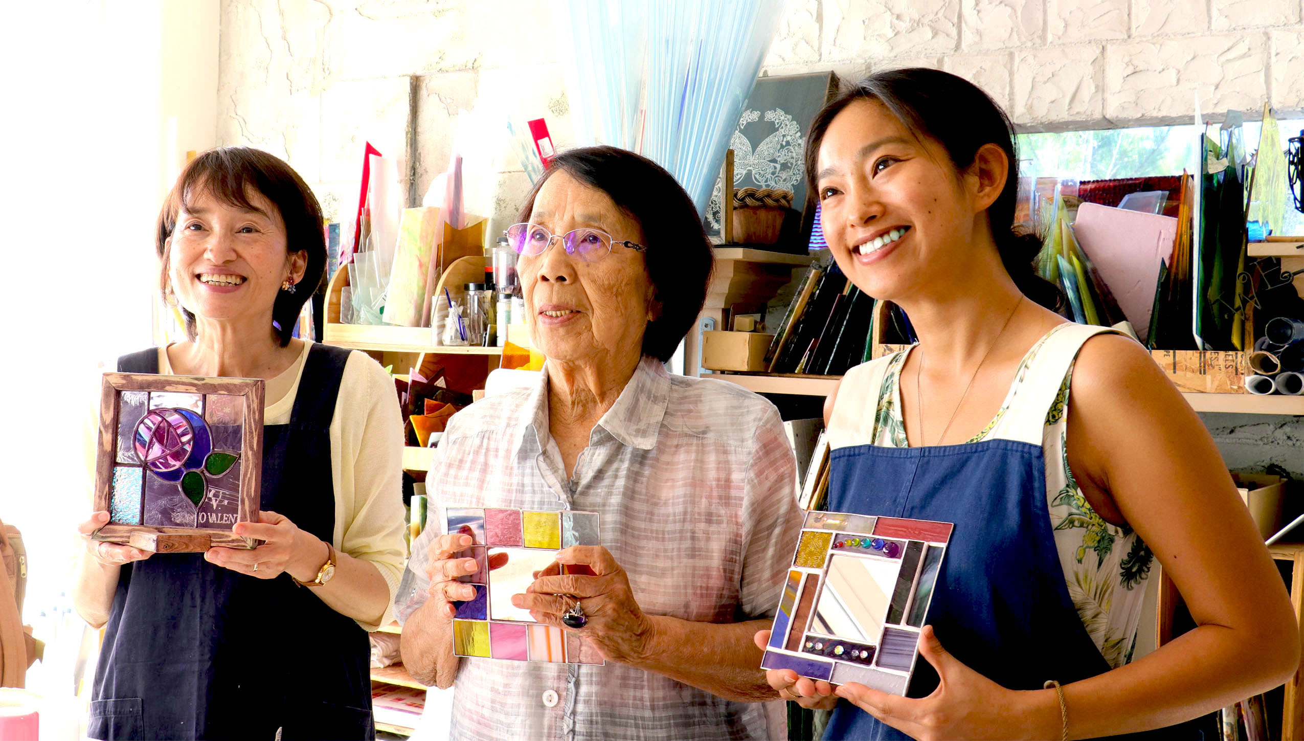 セミオーダー薔薇パネル 事前のご連絡でお好きなガラスを選択 ご納得プランです