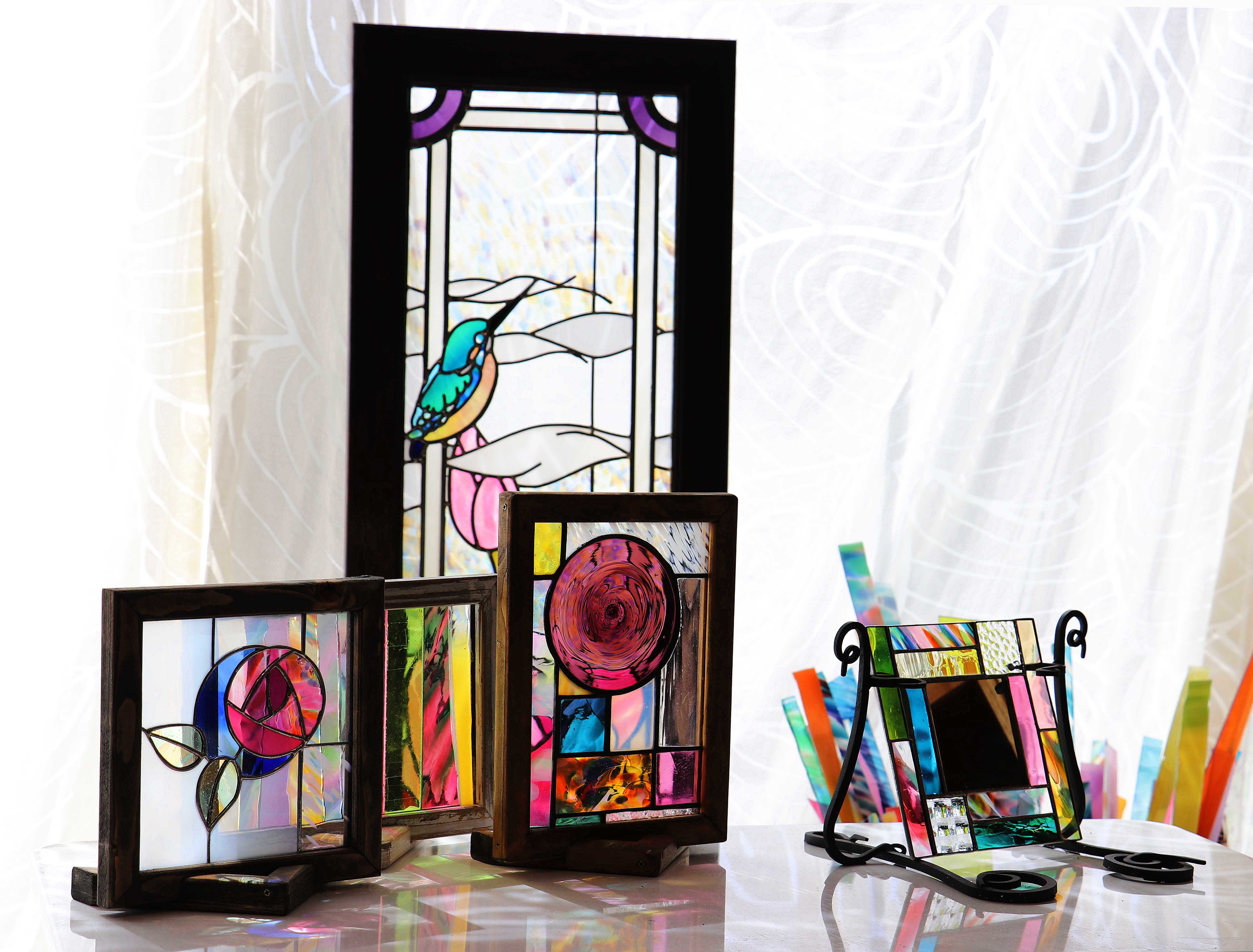 ステンドグラス体験の最高峰 アンティークステンドグラス体験